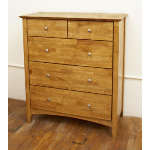 Buckingham Oak 3+2 Drawer Chest